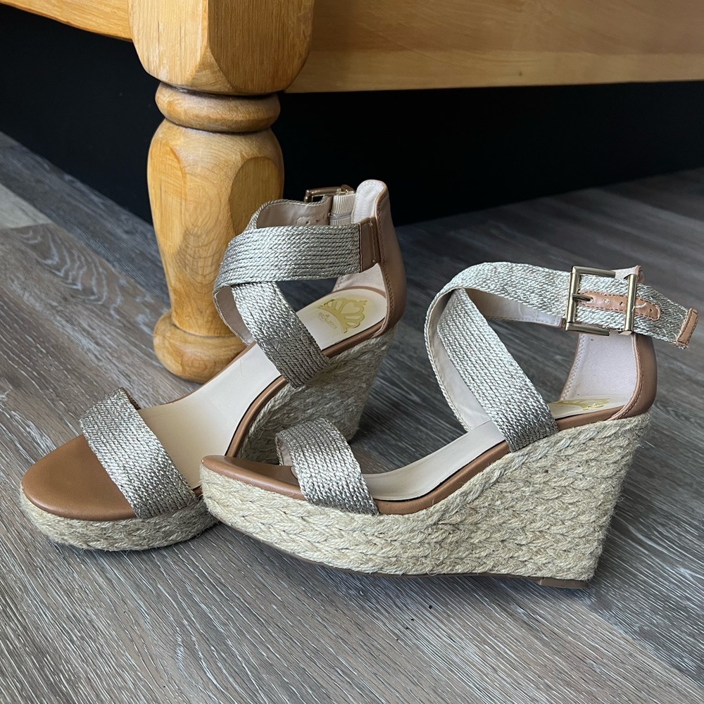 fergalicious by fergie gold wedges